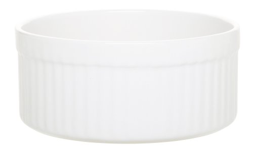 Emile Henry 2-Quart Souffle Dish, White