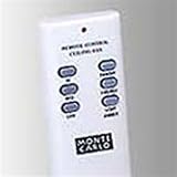 Monte Carlo HT200-WH Handheld Ceiling Fan Remote Control, Remote Only
