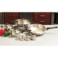 11PC STAINLESS S. COOKWARE SET by Chef's Secret Maxam