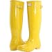 Hunter Tall Gloss Rain Boots Vintage Yellow Size 7