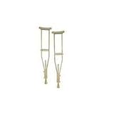 Drive Medical Wood Crutch with Comfortable Underarm Pad and Handgrip, Youth