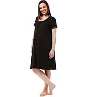 Maternity Pure Cotton Piped Minishirt