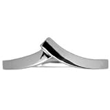 Image of Contours Band Ring In 18 Carat White Gold
