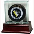 Glass Hockey Puck Display Case