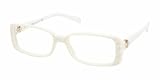 Prada PR11NV AB11O1 Eyeglasses Ivory Trap Demo Lens