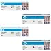 Hewlett Packard - HP 4 Color Laserjet Toner Cartridge Set for CP2025 & CM2320 Series