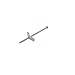 Zinc Plated Steel Toggle Bolt, Round Head, Combination Phillips-Slotted Drive