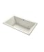KOHLER K-1174-G-G9 Underscore 6' Acrylic BubbleMassage Bath in Sandbar