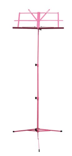 Folding Metal Music Stand, Pink