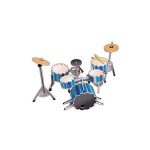 Drum Set 3D Puzzle Colored by 