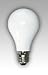 100 watt A23 Medium Screw (E26) Base Mercury Deluxe White Eiko Light Bulb