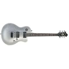 HAGSTROM Deluxe 2H Silver Sparkle E-Gitarre
