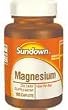 Magnesium by Sundown Naturals - 100 capsules, 500 mg