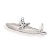 15mm Kayaker Charm .925 Sterling Silver