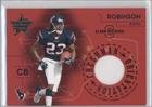2004 Leaf Rookies and Stars Freshman Orientation Jersey Class Officers #FO9 - Dunta Robinson/100