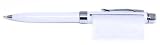 Jac Zagoory Scroll Pen White Slender Ballpoint Pen - JZ-PEN40WT