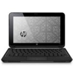 HP Mini 210-1005sa - Atom N450 / 1.66 GHz - RAM 1 GB - HDD 160 GB - GMA 3150 - WLAN : 802.11b/g, Bluetooth - Windows 7 Starter - 10.1 Widescreen TFT 1024 x 600 ( WSVGA ) - camera - glossy black