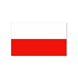 Poland Flag Rectangular Magnet