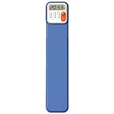 Mark-My-Time Digital Bookmark- Neon Blue