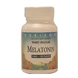 Melatonin 3 Mg Nighttime Sleep Aid Tablets, By Horizon Nutraceuticals - 120 Ea