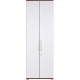 Aktenschrank Freeport Büroschrank mit 6 Ebenen 75x226cm abschließbar Dekor wählbar, Dekor/Front:Walnuss