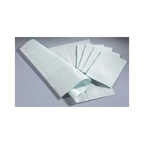 NON24356W Medline 500 EA/CS,1 CT/CS TOWEL,PRO,TISSUE/POLY,2PLY,13X18",WHITE Medline NON24356W