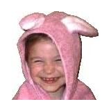 Animal Hooded Towel Wrap - Bunny Animal Hooded Towel - Toddler to Adult Cotton Hooded... by
