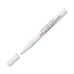 Sanford(R) Uni-Paint(R) Markers, Fine Point, White