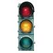 Traffic Light Die-Cut Photographic Magnet