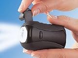 Lunartec Outdoor Dynamo-Taschenlampe mit 3 LEDs