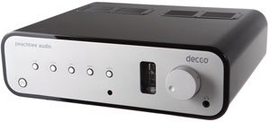Peachtree Audio Decco 2 High Gloss Black Integrated Amplifier with Built-in DAC