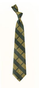Oakland Athletics Woven Plaid Necktie