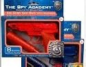 The Spy Academy Die-Cast Cap Pistol With Silencer