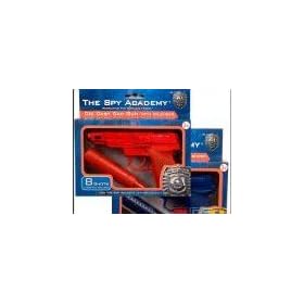 The Spy Academy Die-Cast Cap Pistol With Silencer