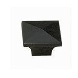 32 x 32mm Matt Black Knob