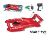 Speed Storm Remote Controlled Hydro Boat 40MHz (Red)