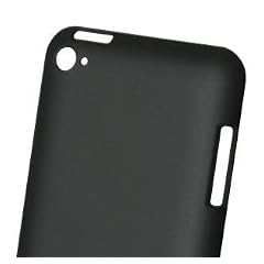 パワーサポート エアー ジャケットセット for iPod touch 4th(ラバーコーティングブラック) PTY-72