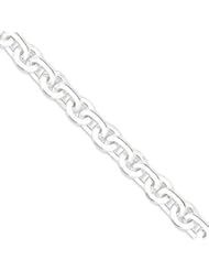 Sterling Silver 8.75inch Polished Fancy Link Toggle Bracelet QH136-8.75"