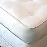 Dream Organic, Cotton and Wool Innerspring Mattress. All Natural, No Chemicals or Fire Retardants - Cal King