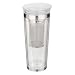 Kitchen & Housewares : Trudeau Tea-Riffic Travel Tea Tumbler - 16oz - Clear