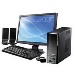 Acer Aspire X3200 Desktop PC Athlon 64 X2 (5000+) 2.6GHz 3072MB 320GB DVD-RW LAN Vista Home Basic (GeForce 8200 with 896MB VRAM) + X193HQ 19 inch LCD Monitor*