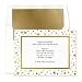 Gold Stars Invitation Moving Wedding