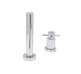 IMAGE OF Huntington Deck Handshower Set w/X Hdl Transfer Valve Chrome
