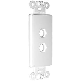 Click here to buy New brand Niles MB-2D Decora Faceplate Insert - Almond.
