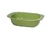 Chantal Ceramic Talavera Style 3 1/2 Quart Rectangular Baker, Glossy Garden Green