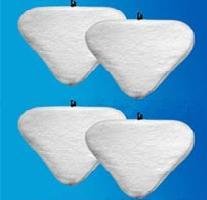 4 Replacement Pads Compatible with H2O H20 Steam Mop