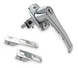 Battalion 1XNZ5 L Handle, Locking, Silver