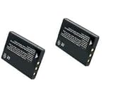 ValuePack (2 Count): Includes EXPEDITED SHIPPING AT CHECKOUT With Extended Performance Replacement Battery for Specific Digital Camera and Camcorder Models / Compatible with CASIO NP-30DBA, CREATIVE NP-60, FUJIFILM NP-60, HP A1812A, L1812A, KODAK KLIC-5000, OLYMPUS LI-20B, PANASONIC CGA-S301, CGA-S302A, VW-VBA10, PENTAX D-LI2, RICOH DB-40, SAMSUNG SLB-1037, SLB-1137