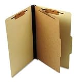 Pendaflex 03351 Pendaflex Manila Economy Classification Folders, Legal, 4-Section, 15/Box