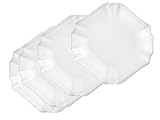 Tyler Florence for Mikasa Chef's White Collection Baroque Salad Plates Set of 4